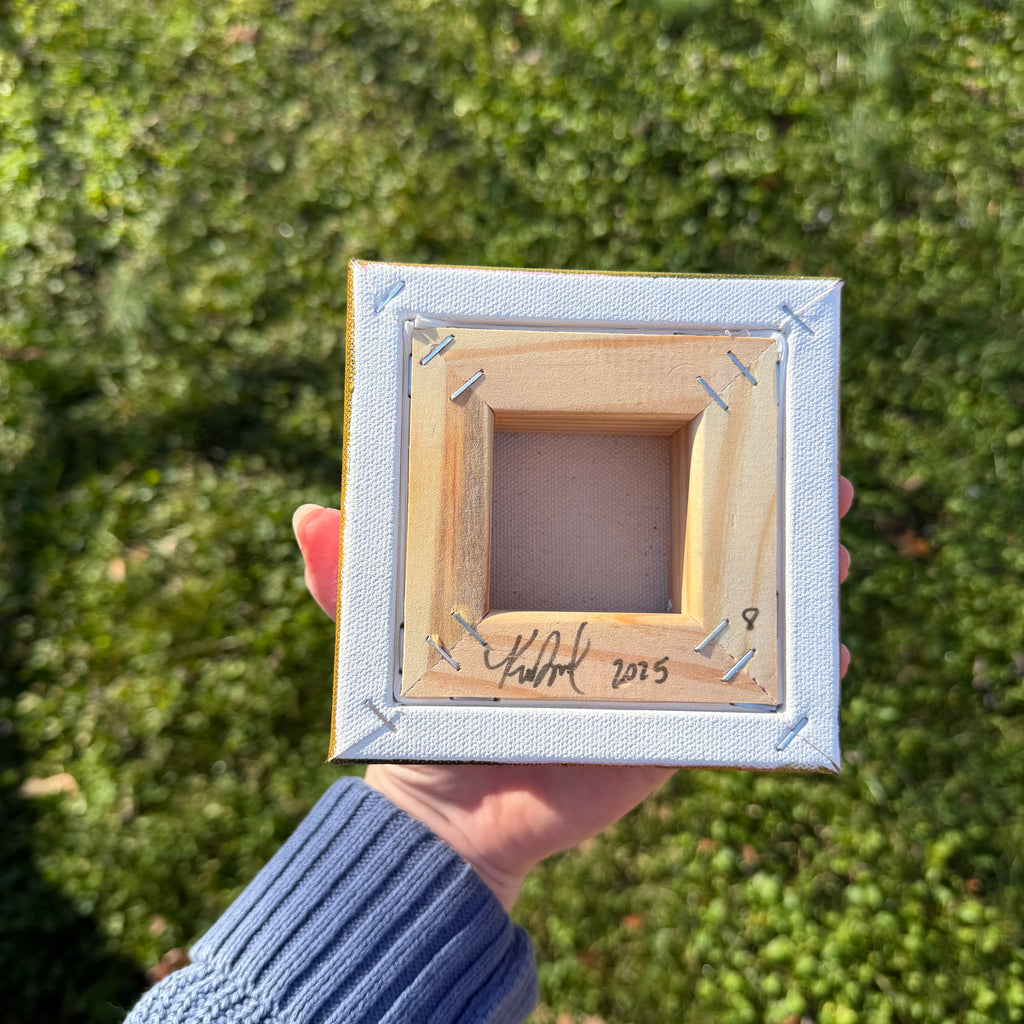 Soft Floral Original Painted Canvas #8