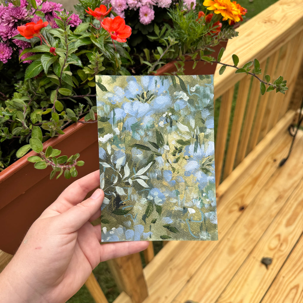 Original Ella in the Shimmering Forest Art Paper No. 10