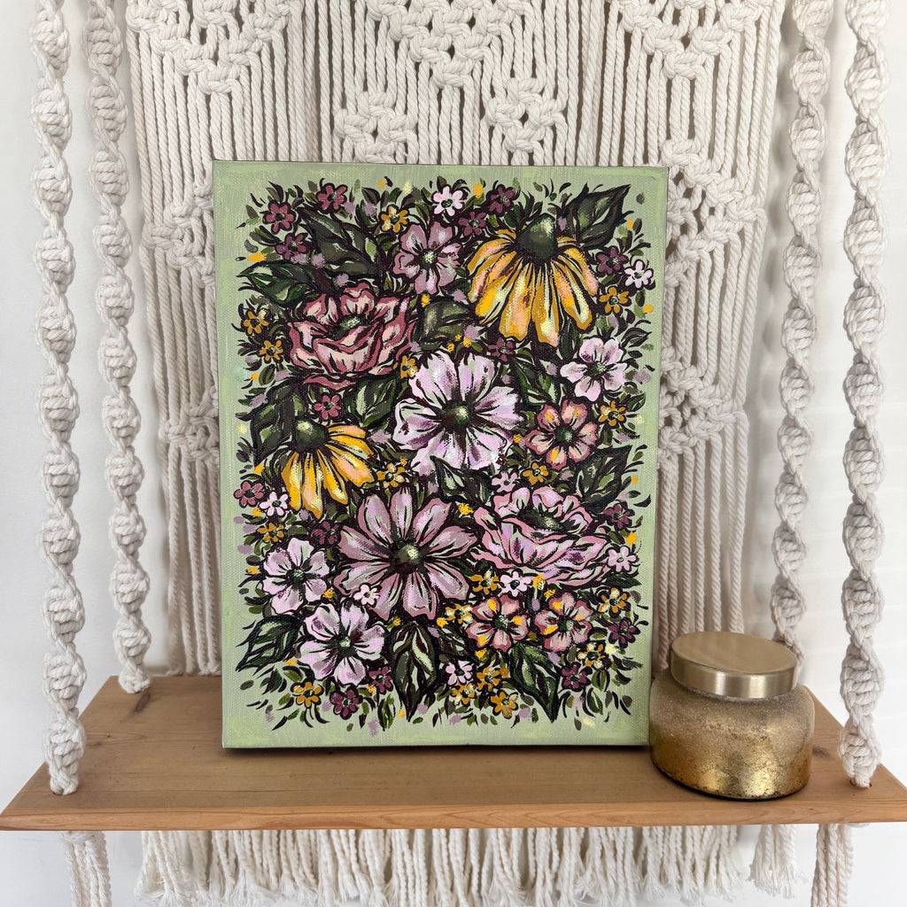 Floral Original Painted Canvas No. 26