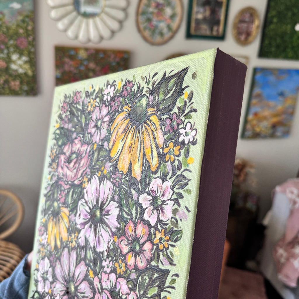 Floral Original Painted Canvas No. 26