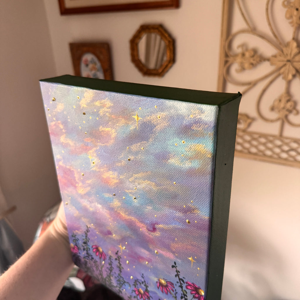 Floral Original Painted Canvas