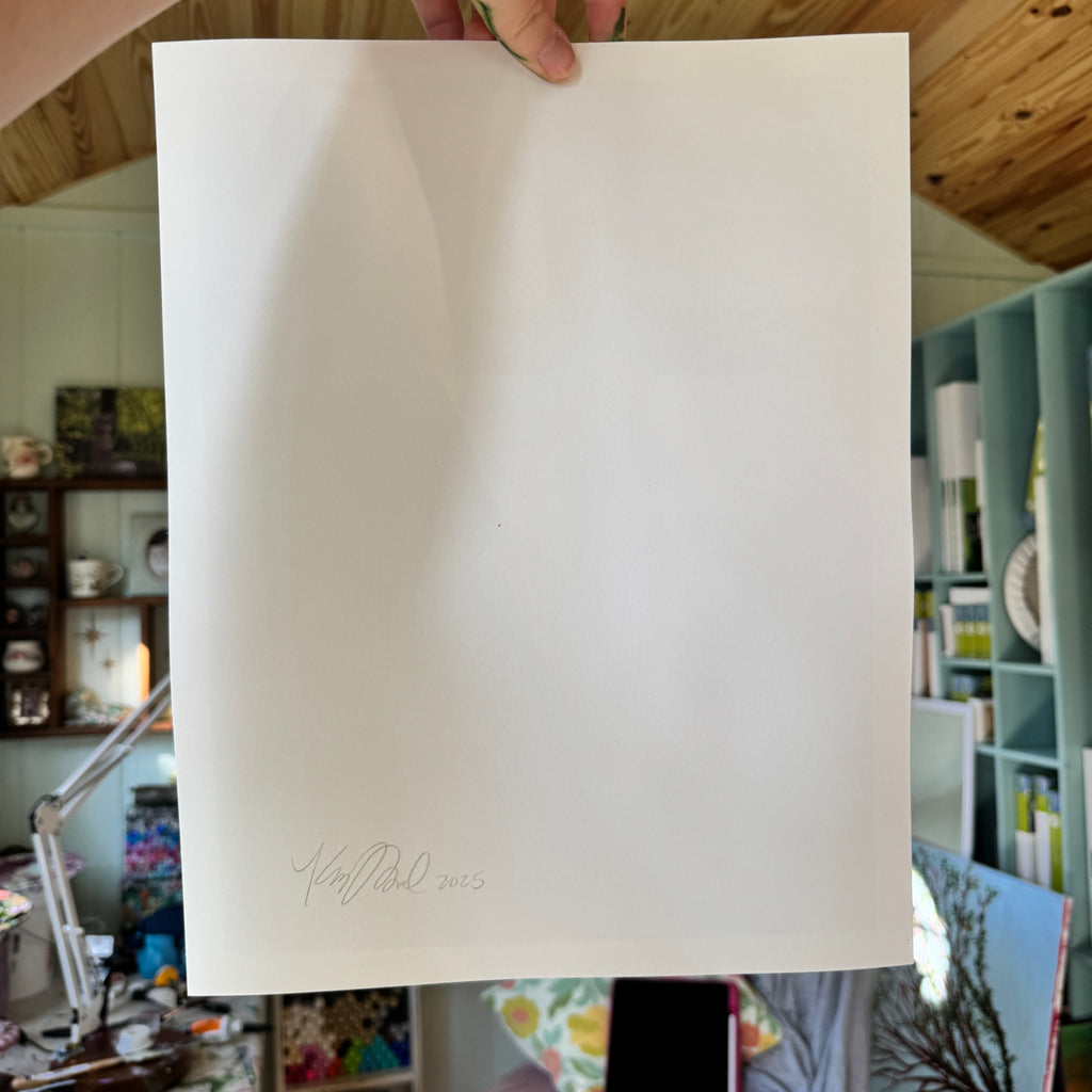 Original Ella’s Abstract Garden Art Paper No. 10