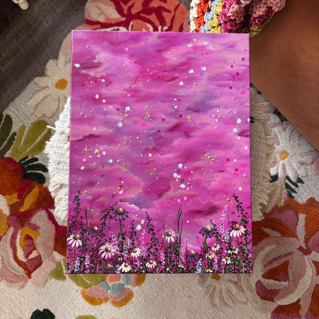 Floral Original Painted Canvas No. 8