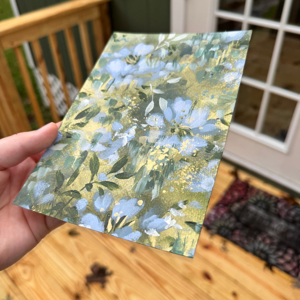 Original Ella in the Shimmering Forest Art Paper No. 3