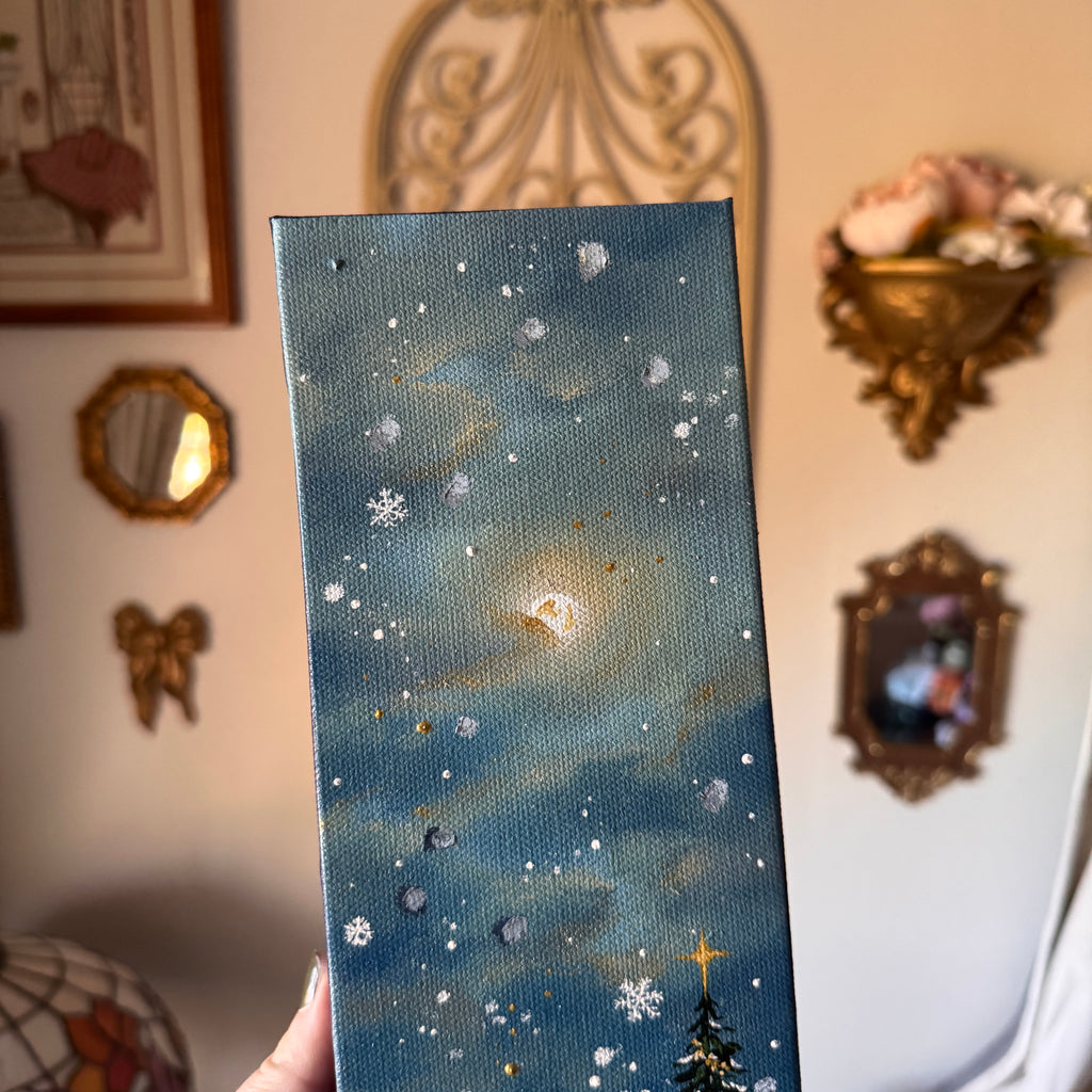 Winter Wonderland #4 Original Painted Canvas