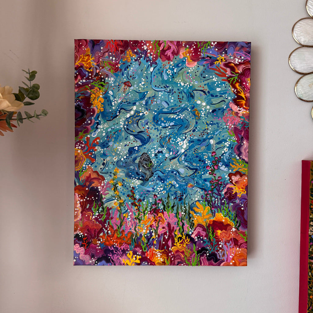 Floral Original Painted Canvas No. 20