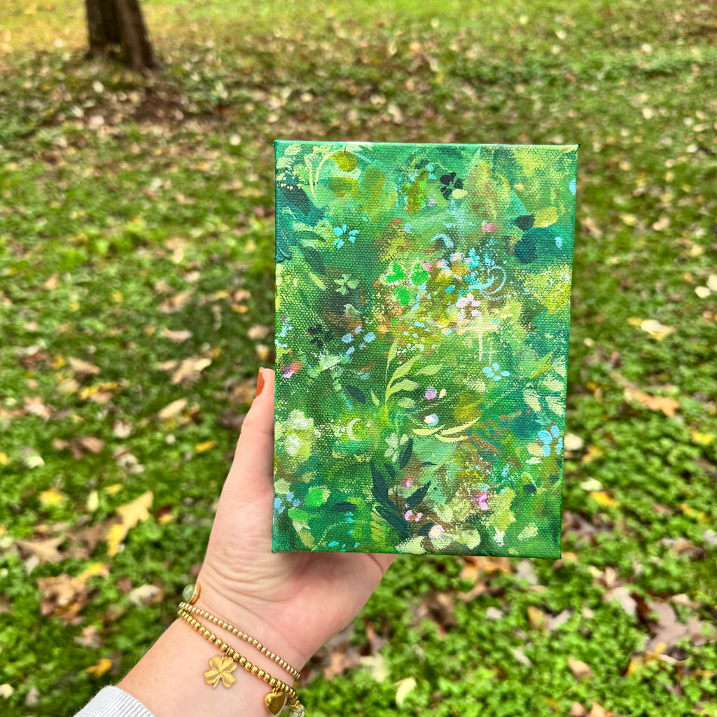 Fairy Forest Original Painted Canvas #4