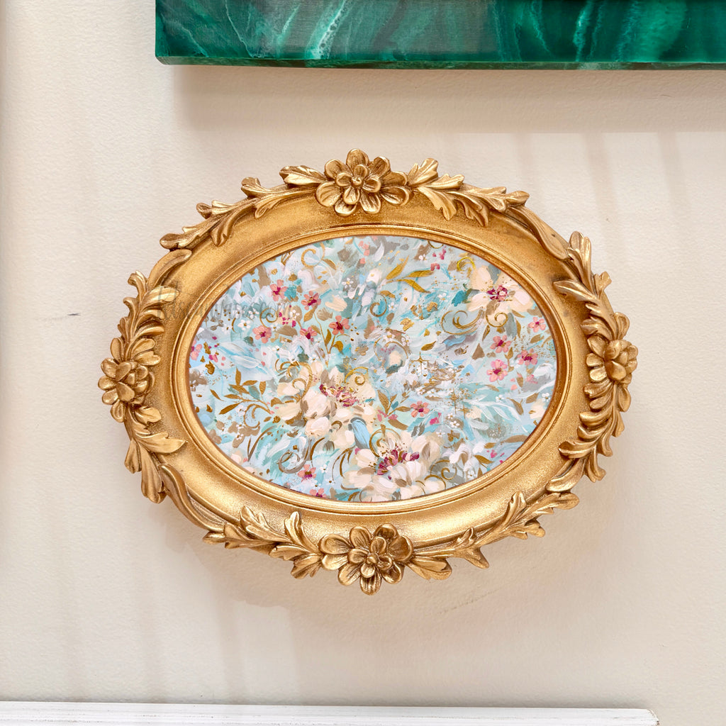 Ella’s Abstract Garden No. 33 Art Print