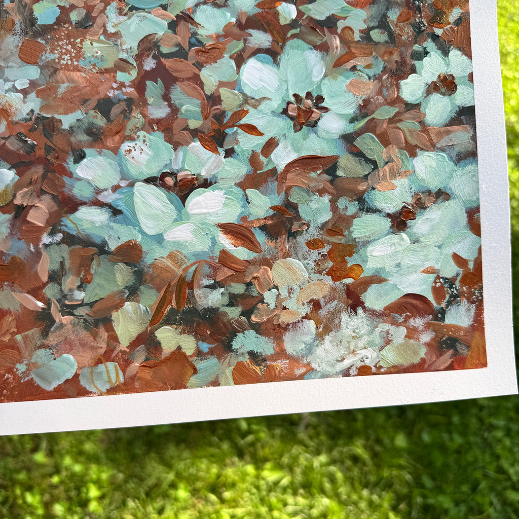 Original Ella’s Abstract Garden Art Paper No. 7