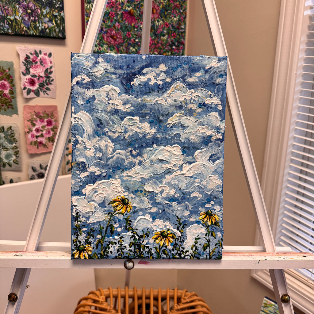 Floral Original Painted Canvas No. 14