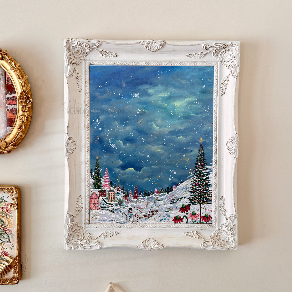 Winter Wonderland Garden Art Print