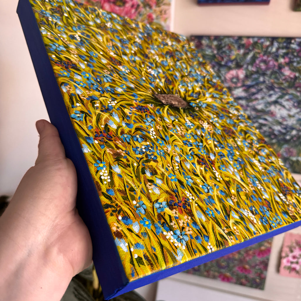 Floral Original Painted Canvas No. 17
