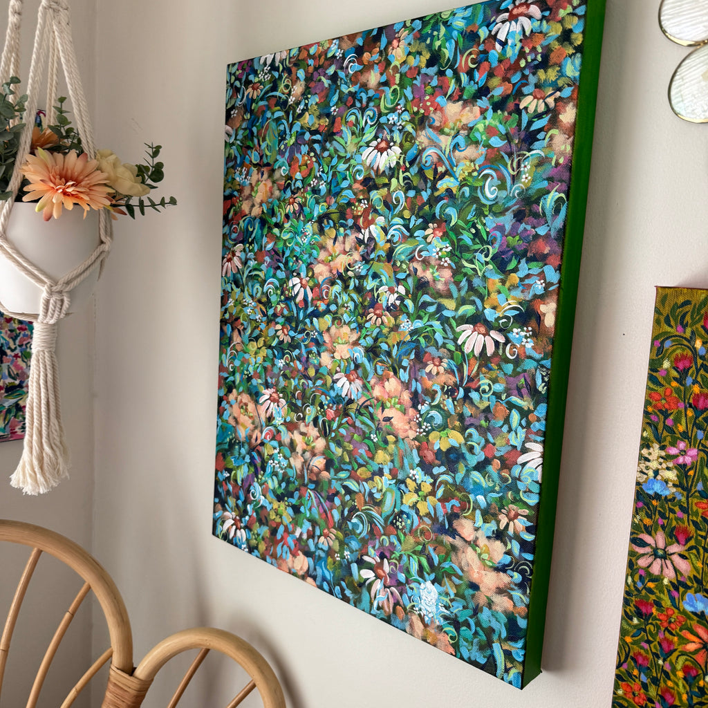 Floral Original Painted Canvas No. 23