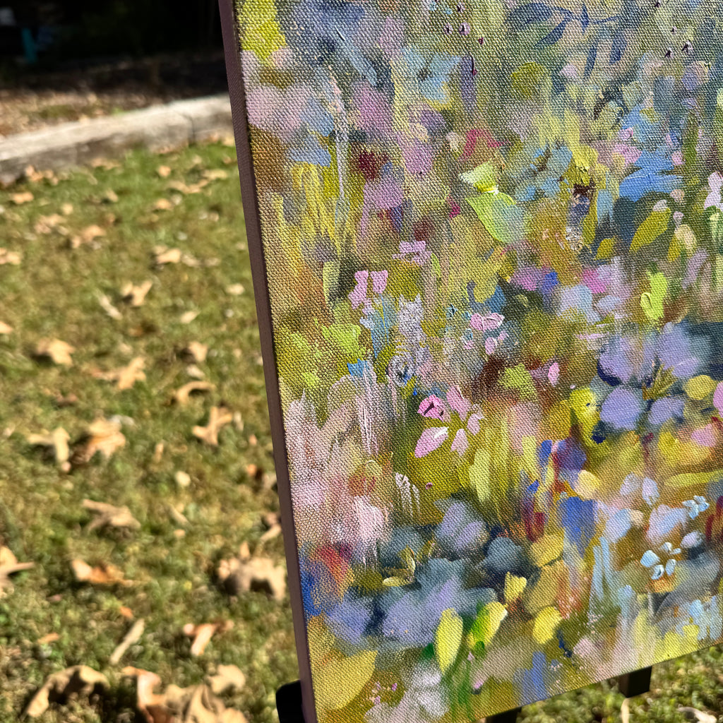 Floral Original Painted Canvas