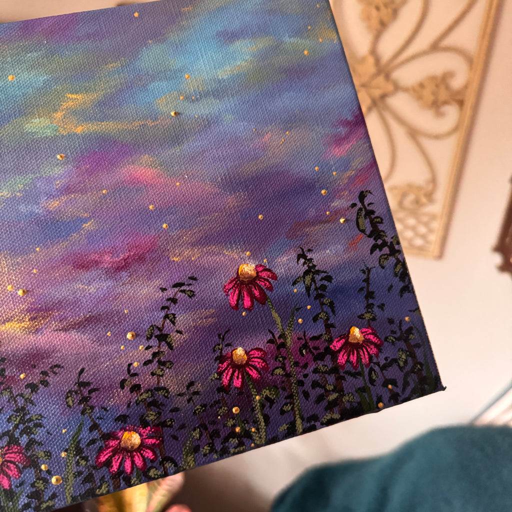 Floral Original Painted Canvas