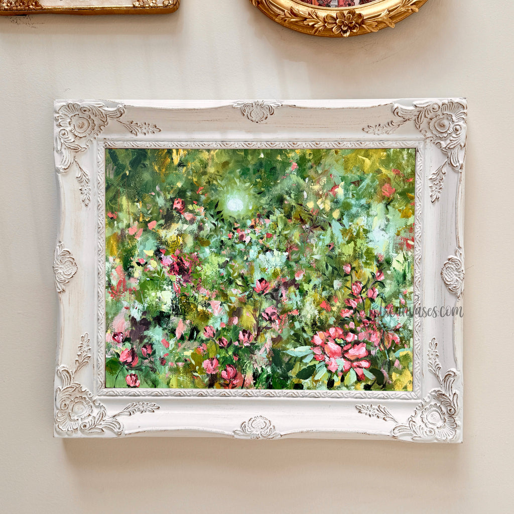 Ella’s Abstract Garden No. 15 Art Print