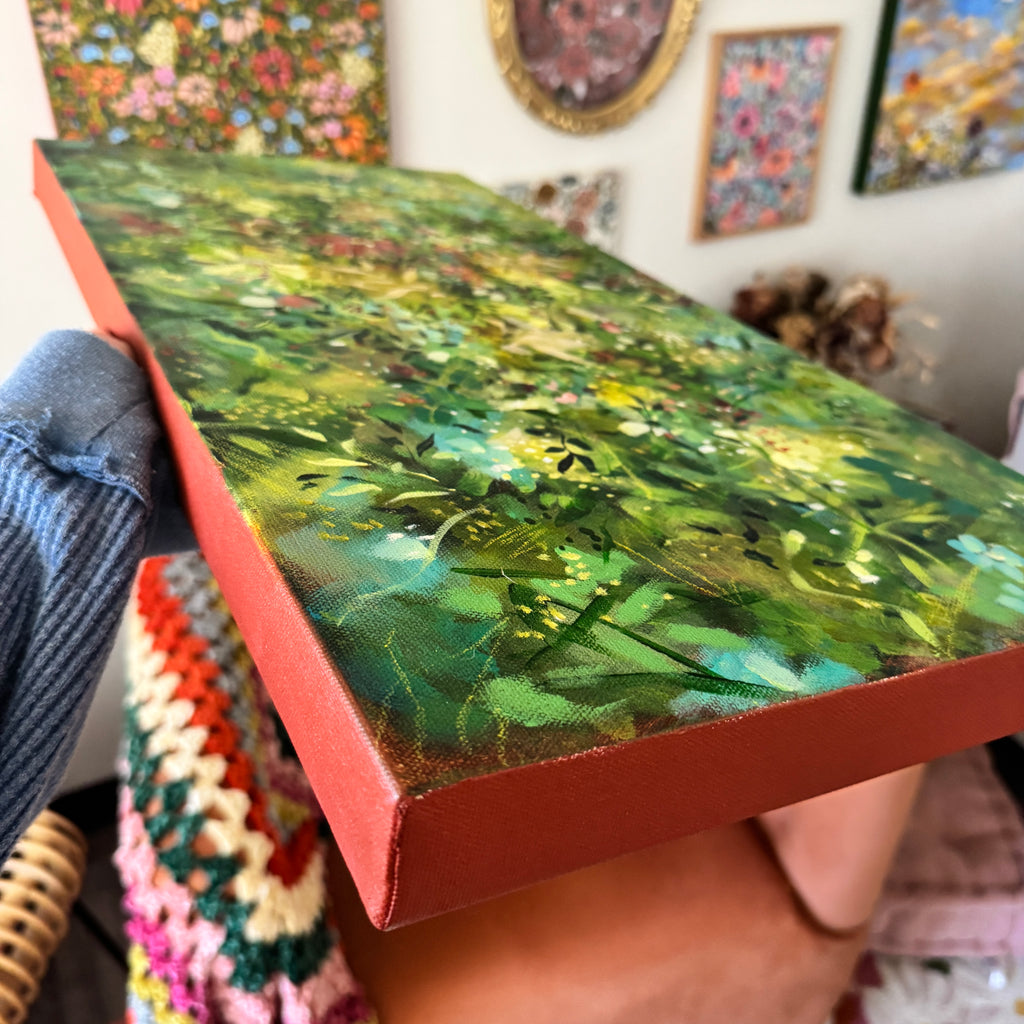 Floral Original Painted Canvas No. 31
