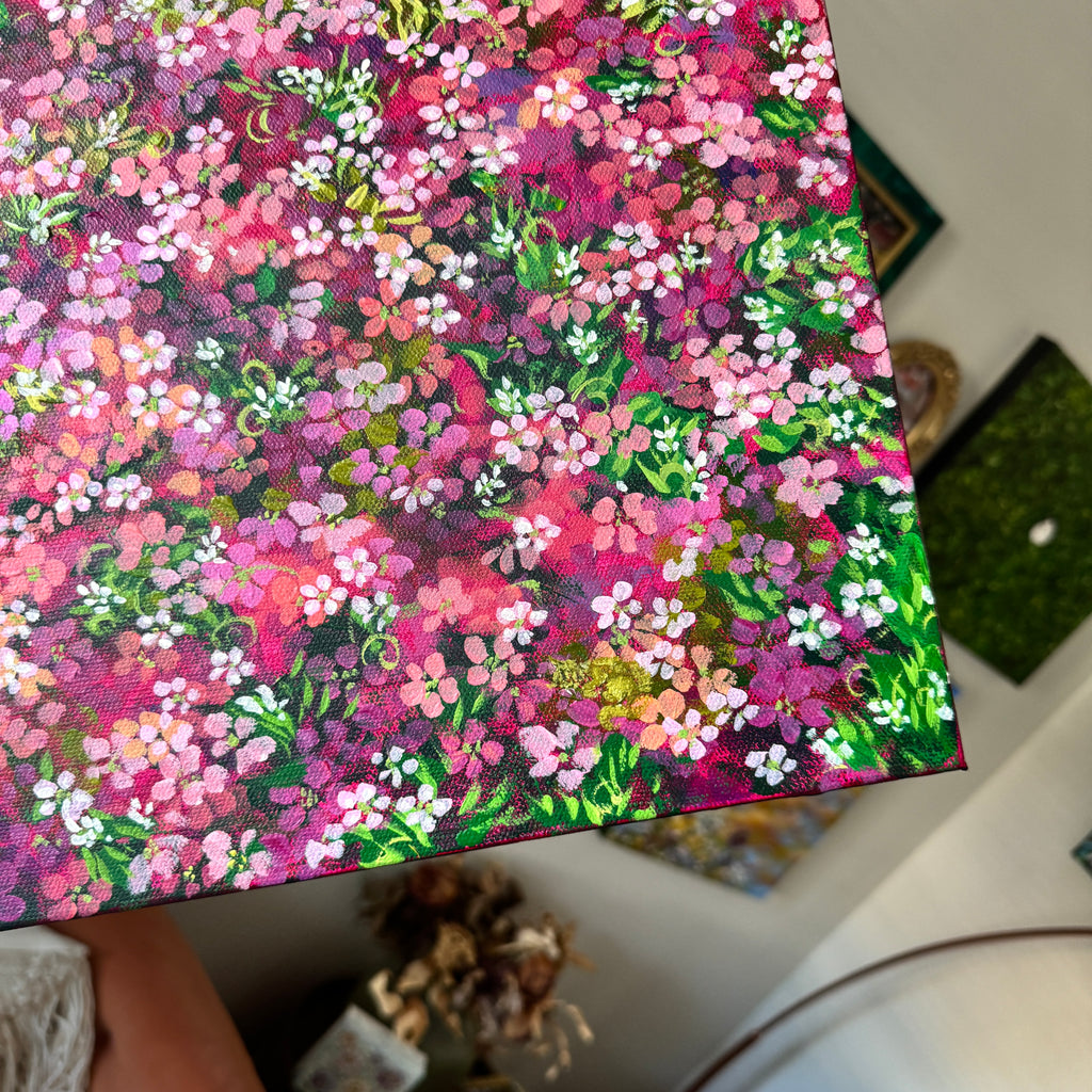 Floral Original Painted Canvas No. 32