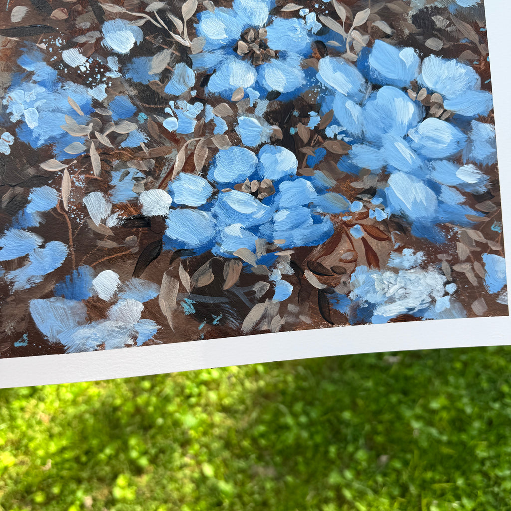 Original Ella’s Abstract Garden Art Paper No. 6