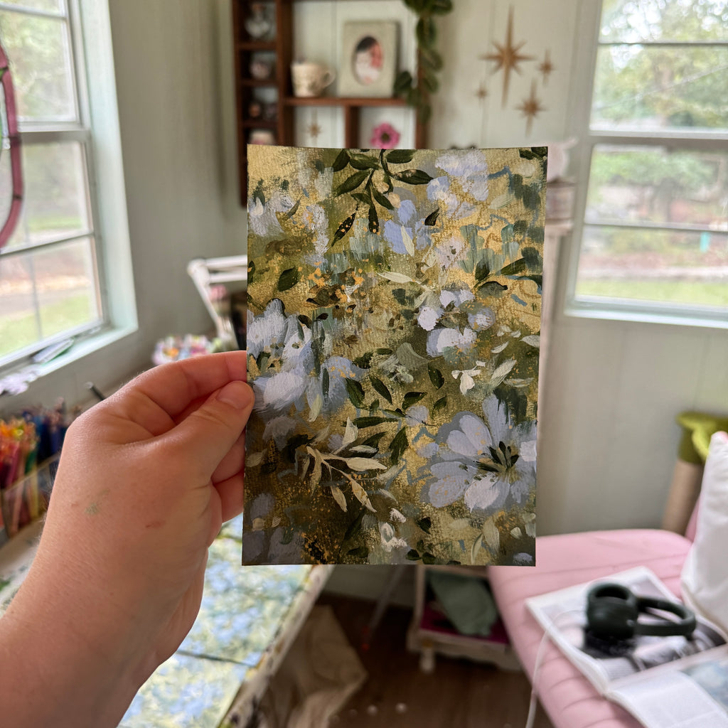 Original Ella in the Shimmering Forest Art Paper No. 2