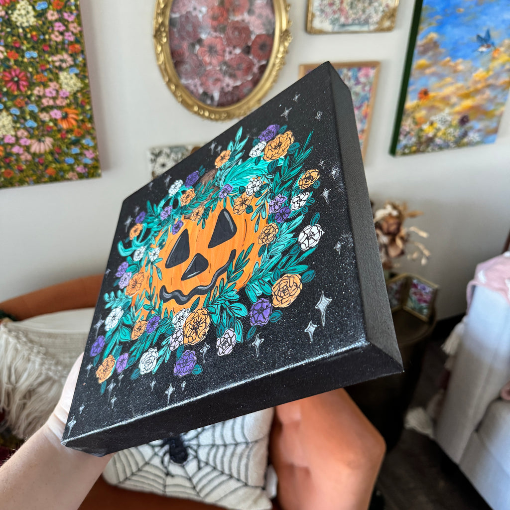 2022 Original Painted Pumpkin Canvas
