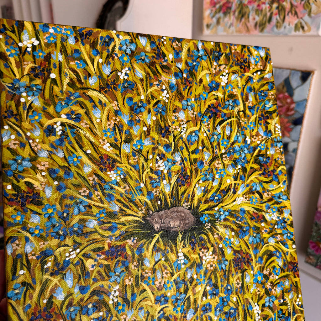 Floral Original Painted Canvas No. 17