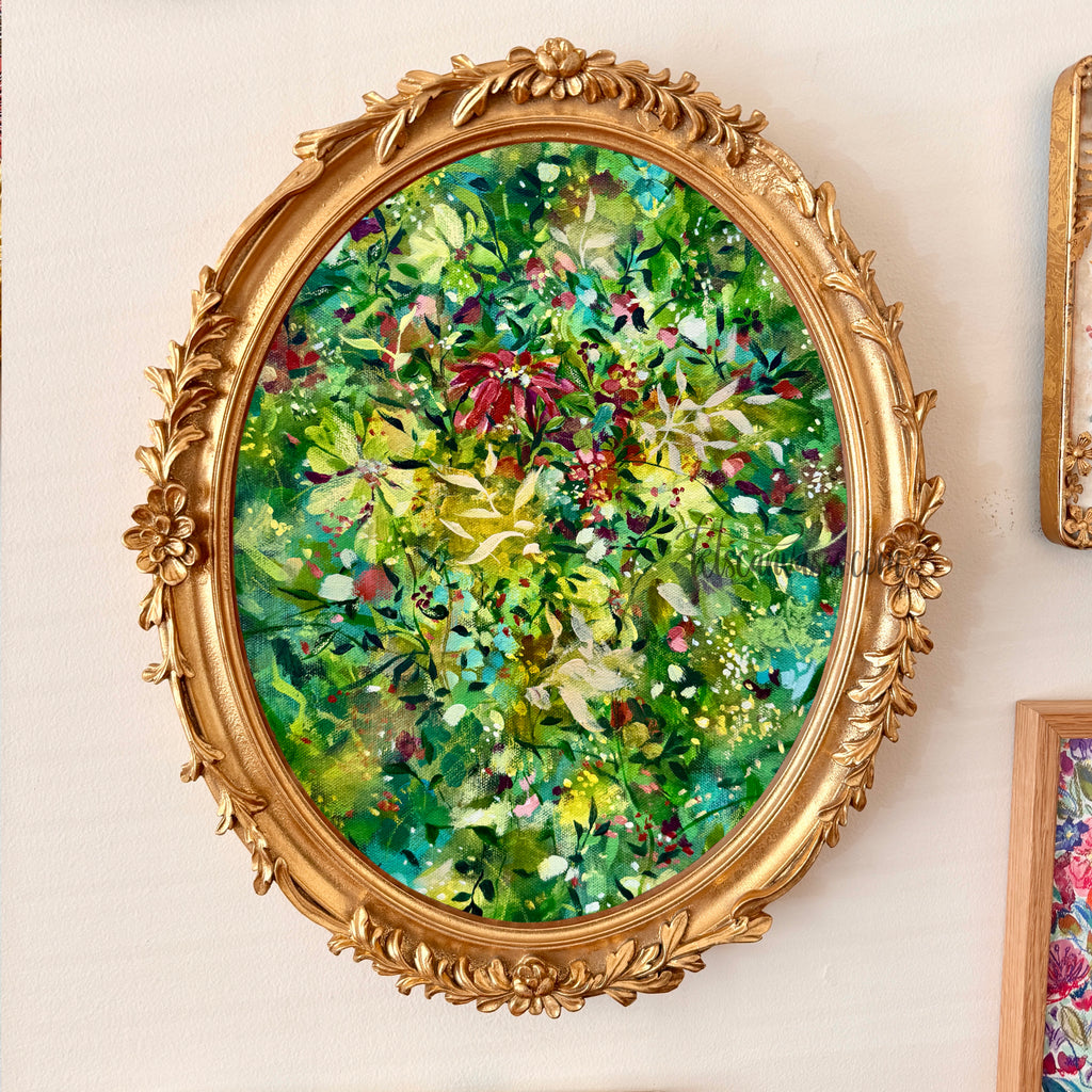 Ella’s Sunlit Florals Art Print
