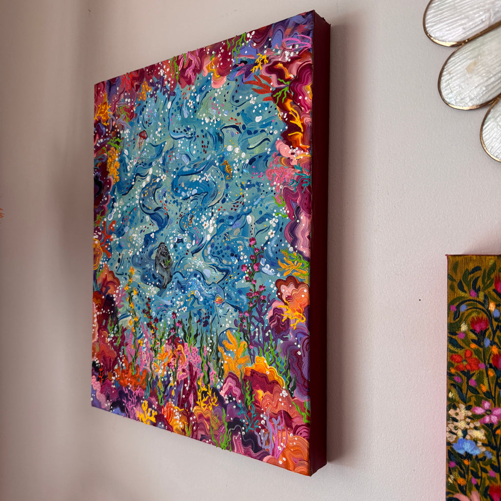 Floral Original Painted Canvas No. 20