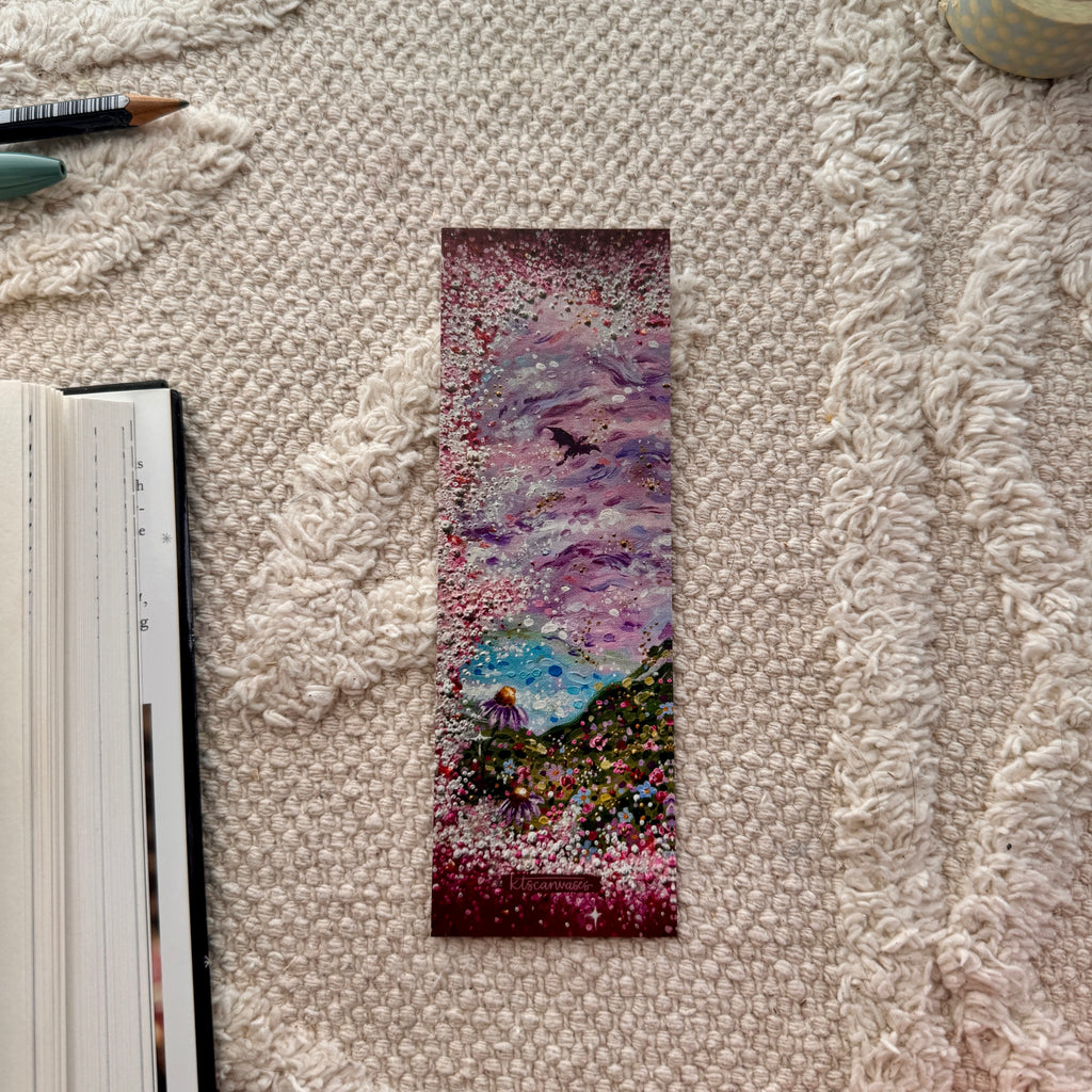 Floral Fairy Tale Double Sided Bookmark