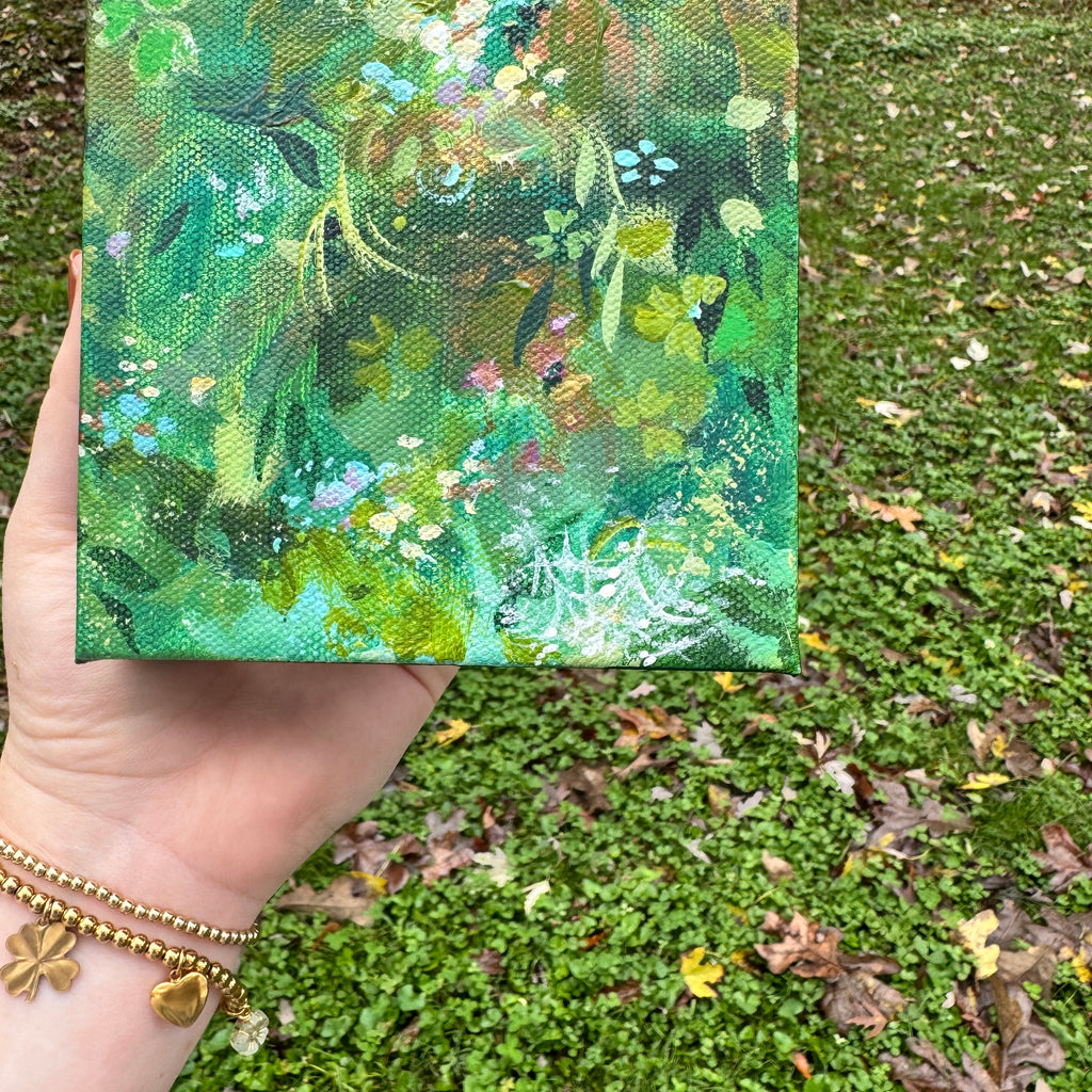 Fairy Forest Original Painted Canvas #9