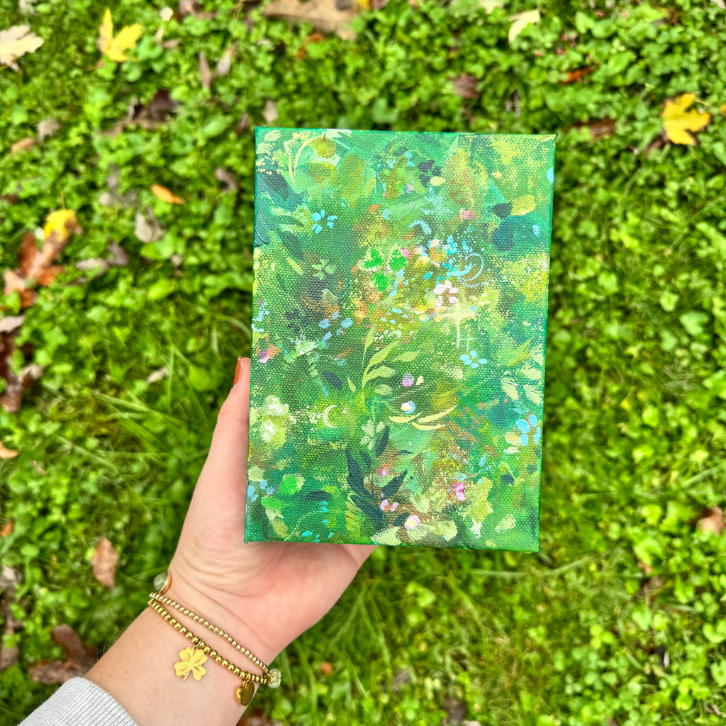 Fairy Forest Original Painted Canvas #4