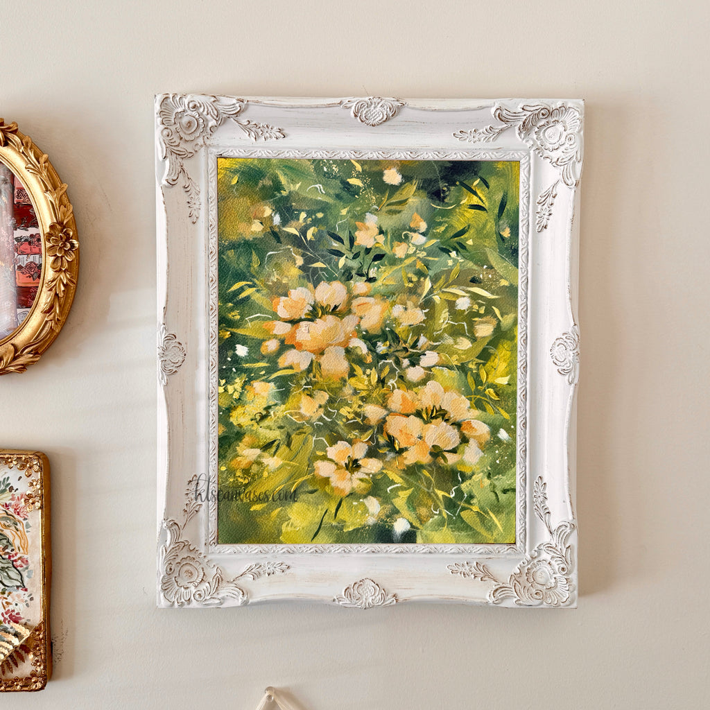 Ella’s Abstract Garden No. 23 Art Print