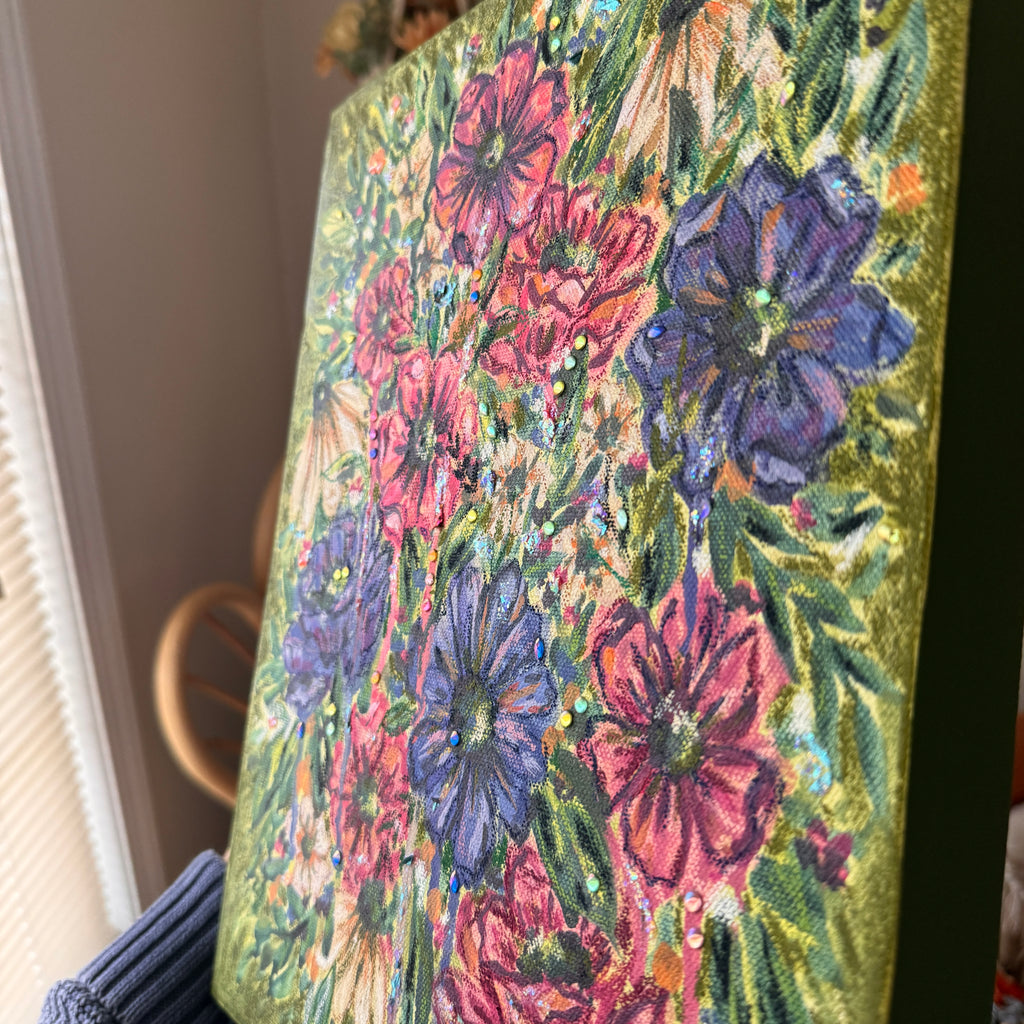 Floral Original Painted Canvas No. 1