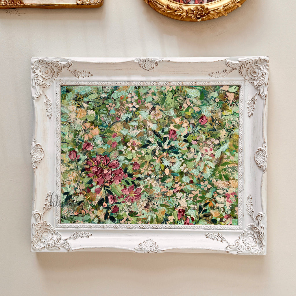 Ella’s Whimsical Abstract Garden Set of 2 Art Prints