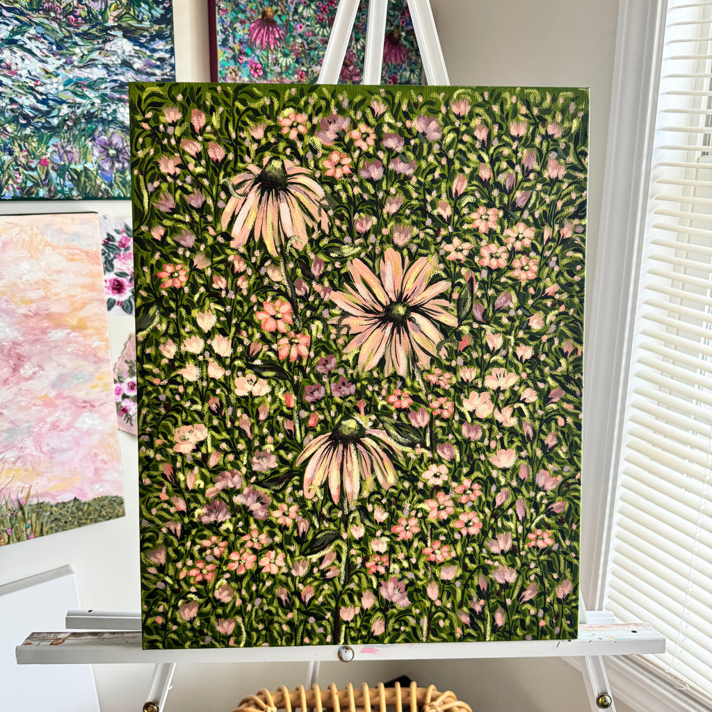 Floral Original Painted Canvas No. 22