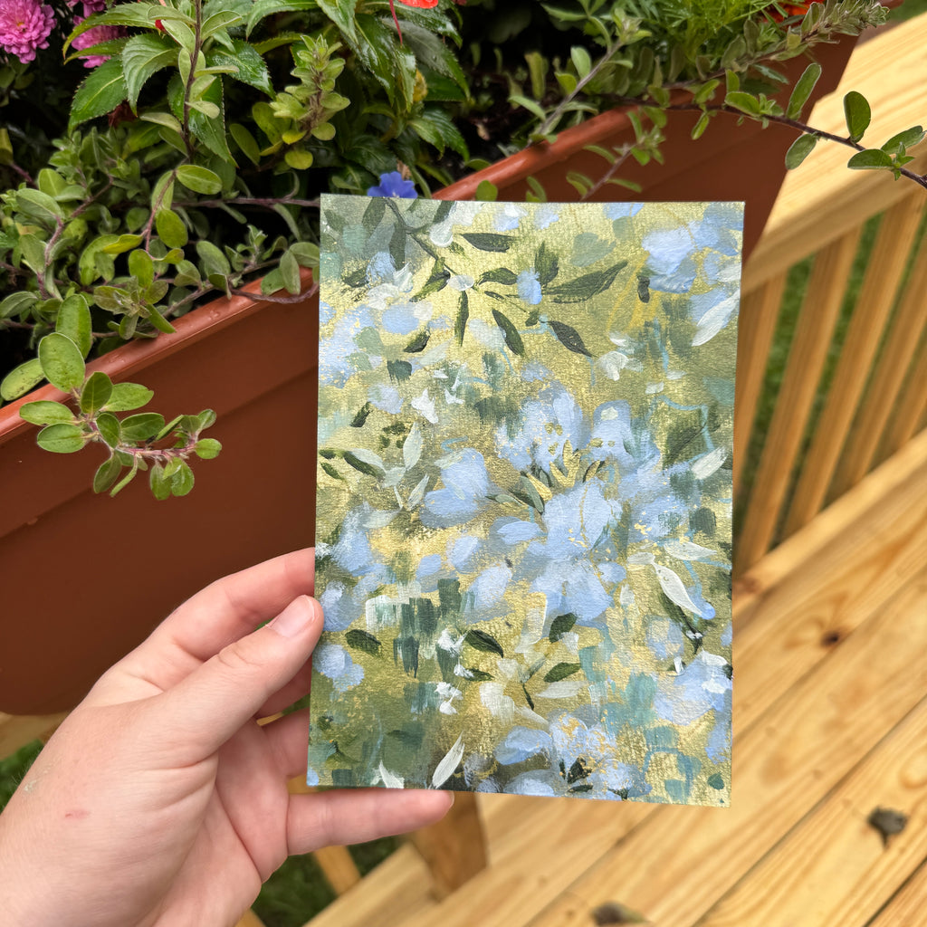 Original Ella in the Shimmering Forest Art Paper No. 4