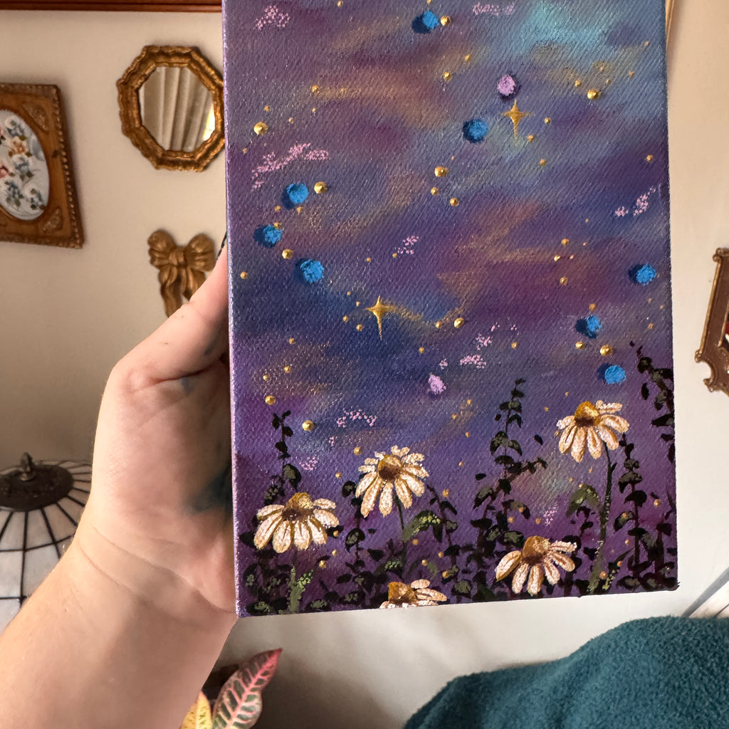 Floral Original Painted Canvas