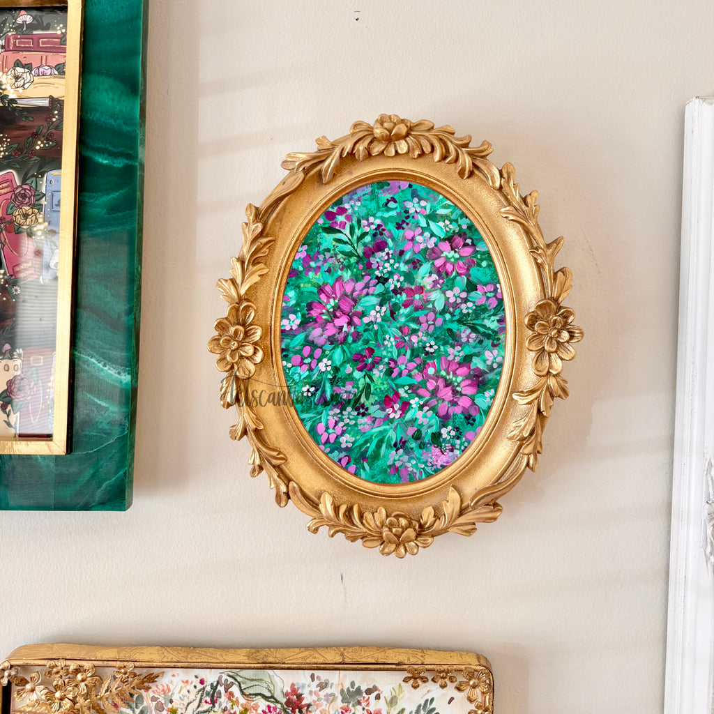 Ella’s Abstract Garden No. 32 Art Print