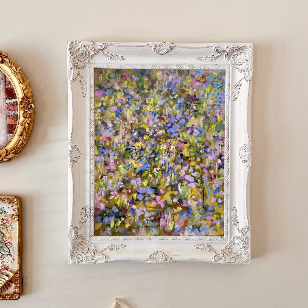 Ella’s Abstract Garden No. 25 Art Print