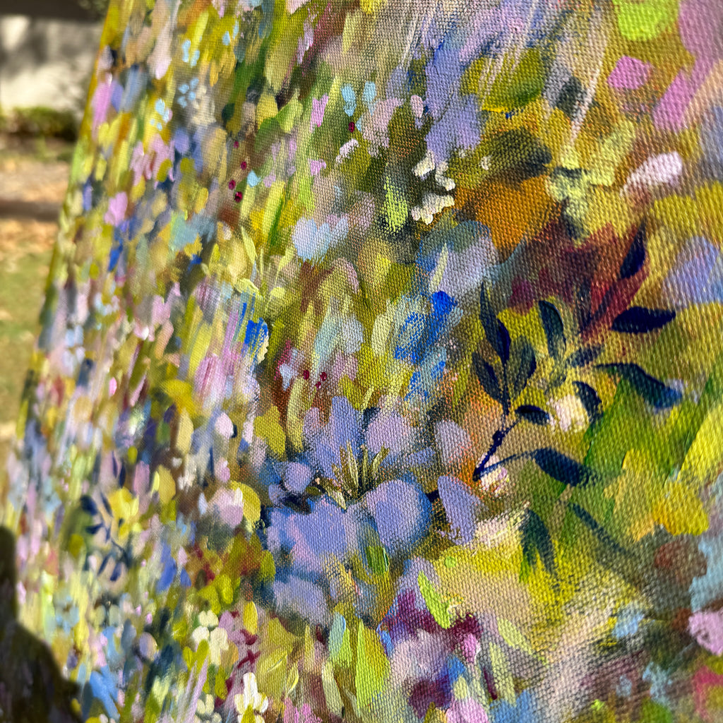 Floral Original Painted Canvas