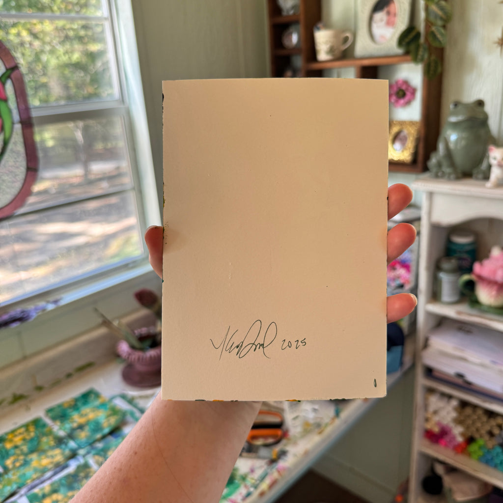 Original Citrus Florals Art Paper No. 1