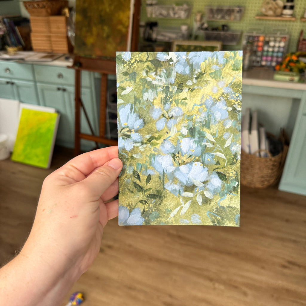Original Ella in the Shimmering Forest Art Paper No. 8