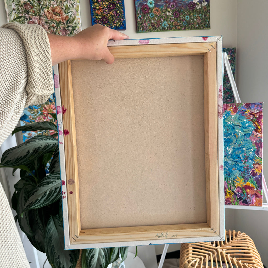 Floral Original Painted Canvas No. 25