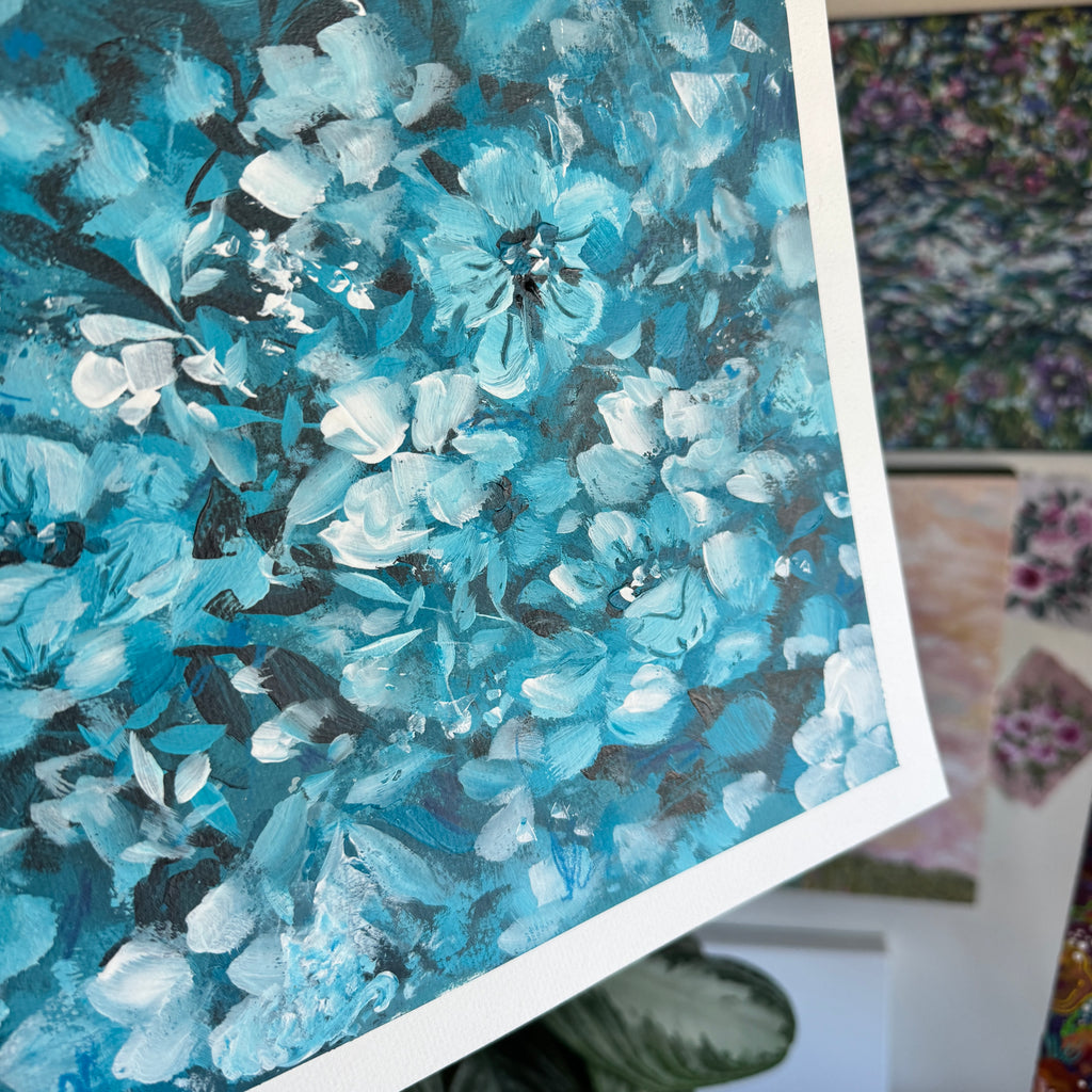 Original Ella’s Abstract Garden Art Paper No. 5