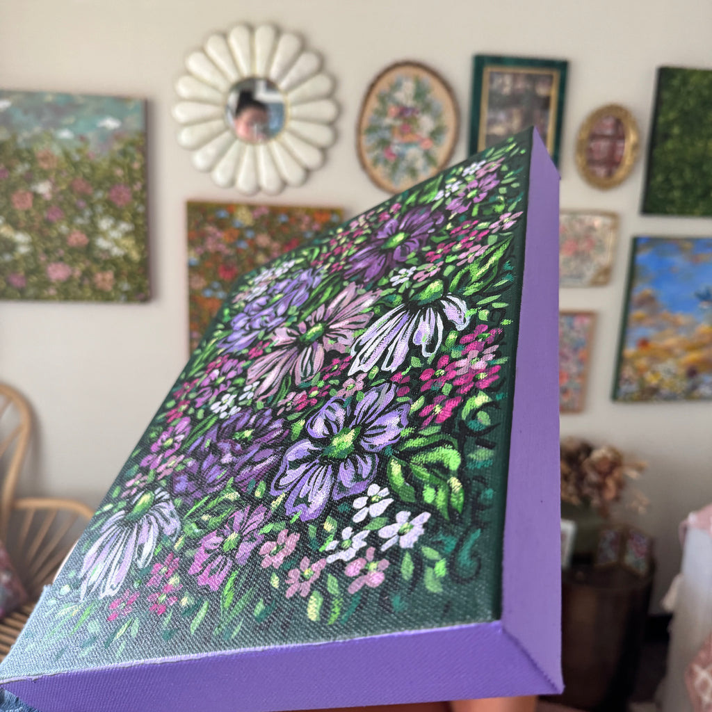 Floral Original Painted Canvas No. 27