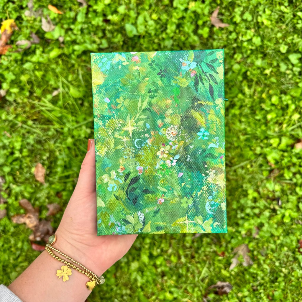 Fairy Forest Original Painted Canvas #3