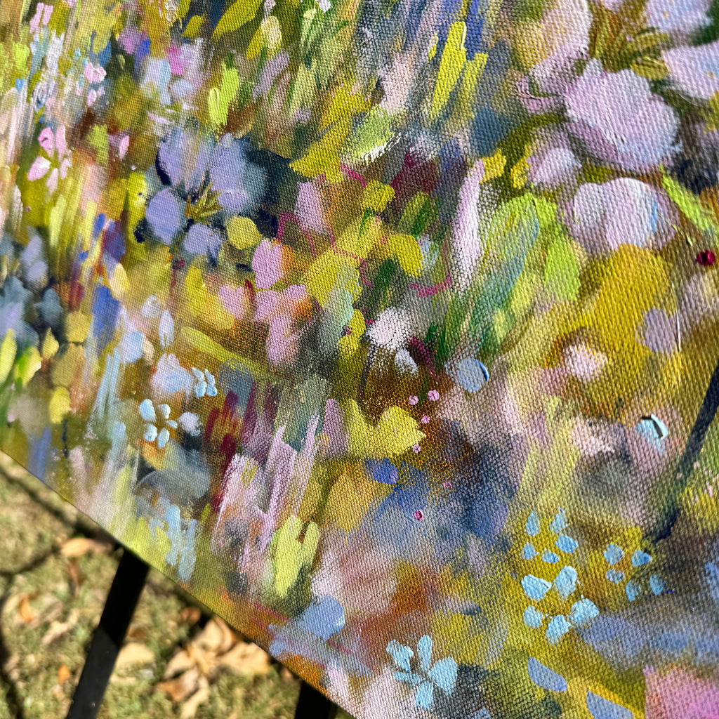 Floral Original Painted Canvas