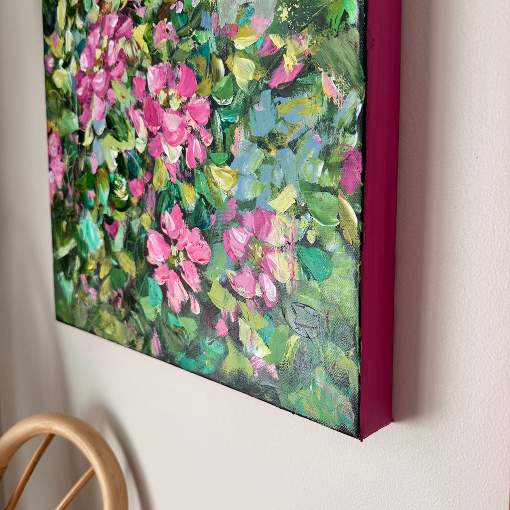 Floral Original Painted Canvas No. 24