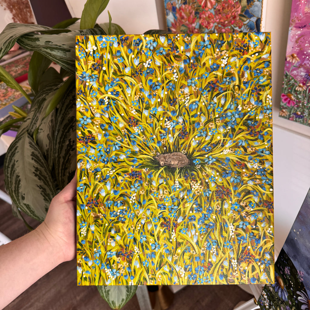 Floral Original Painted Canvas No. 17