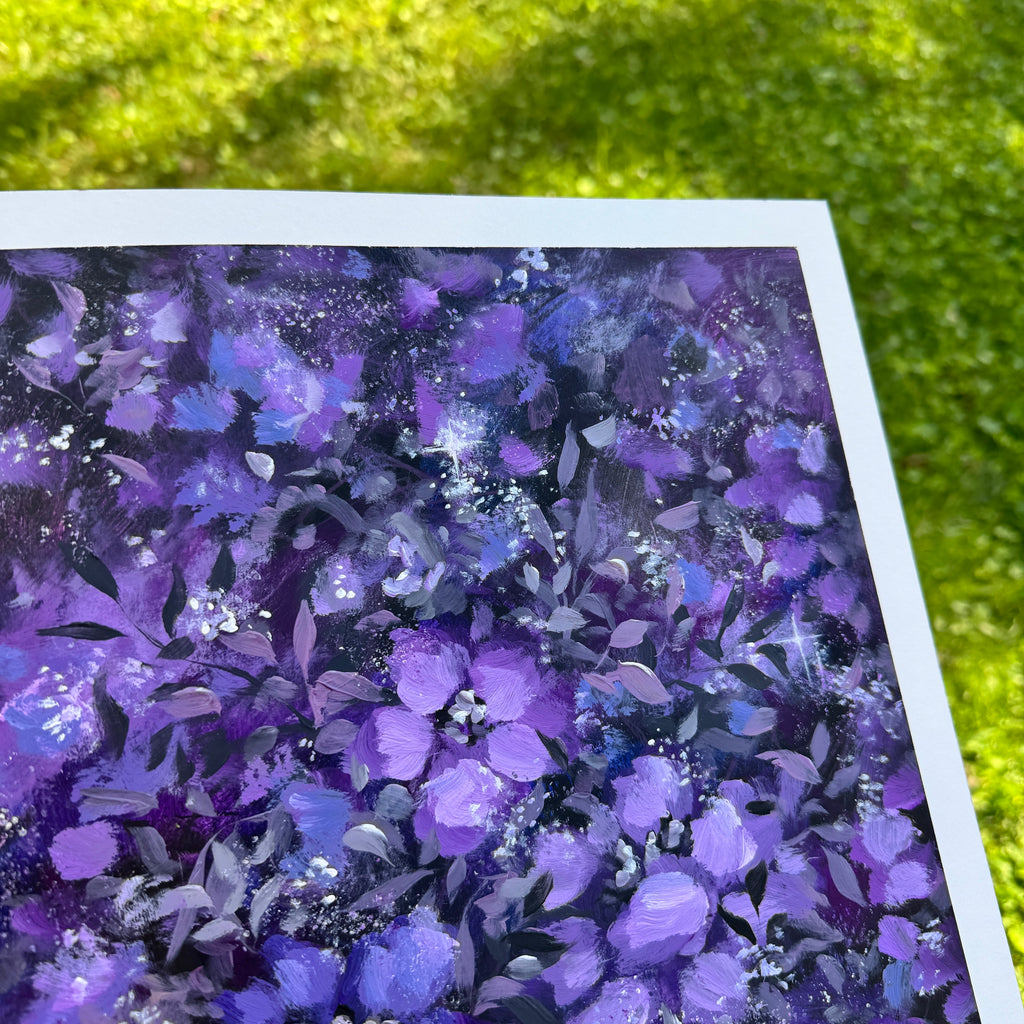 Original Ella’s Abstract Garden Art Paper No. 8